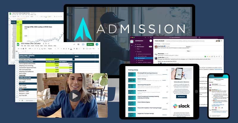 Admission membership benefits