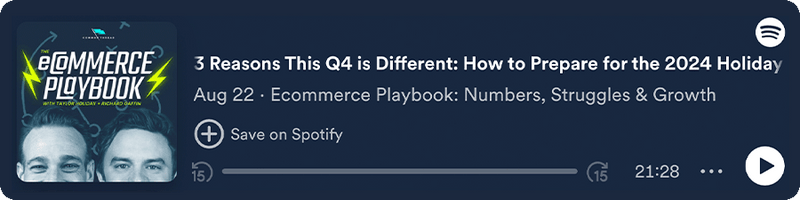 The Ecommerce Playbook Podcast